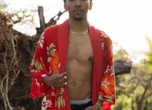 Flo Kimono mixte reversible rouge